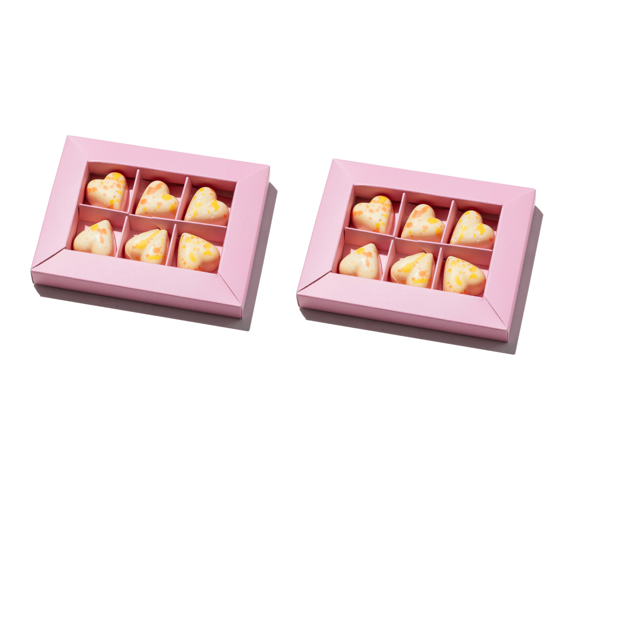 2 קופסאות פרלין מנגו פסיפלורה