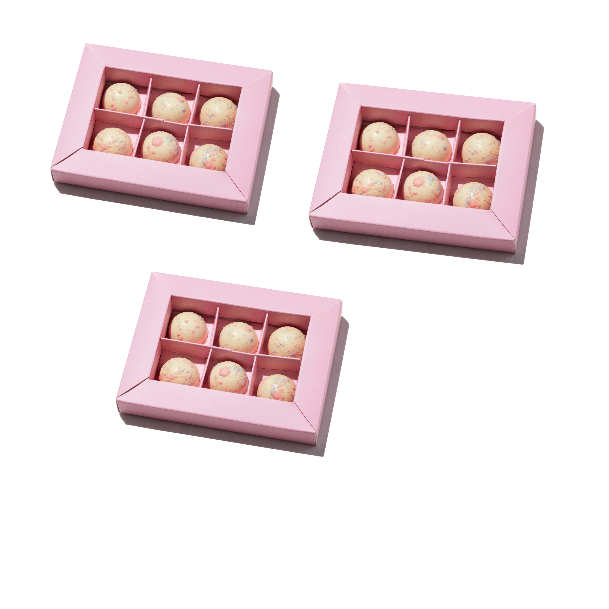 3 קופסאות פרלין קרמל